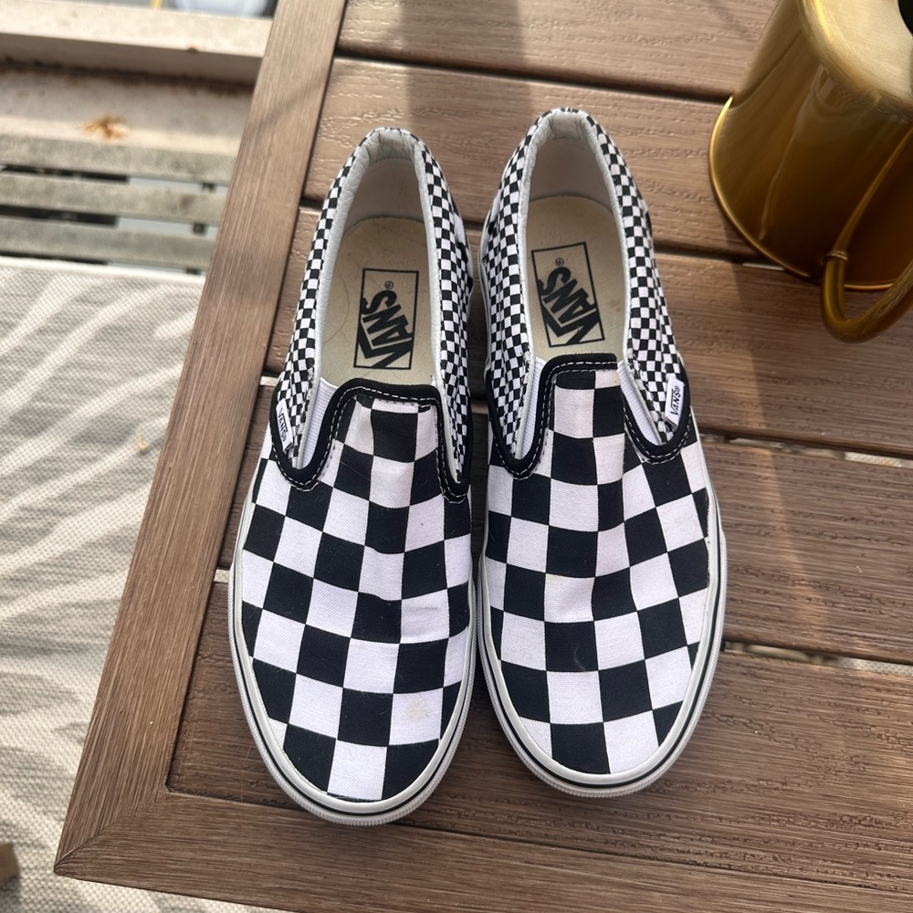 Vans - Checkered W8